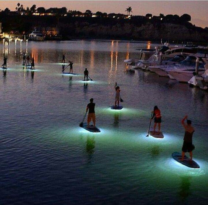 π Night SUP with LED Lights
