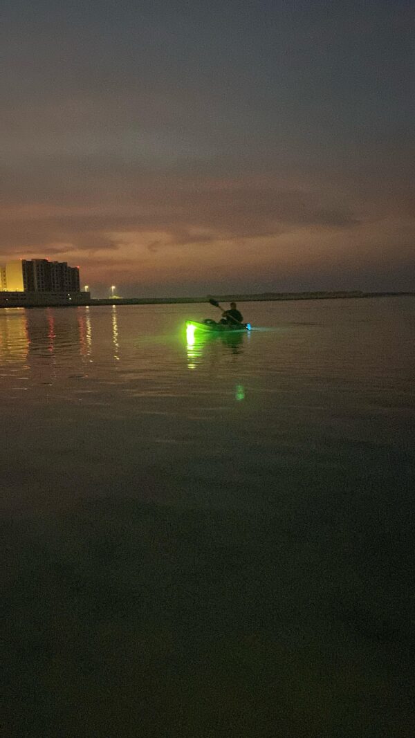 Single Kayak with LED Lights (Night Ride)