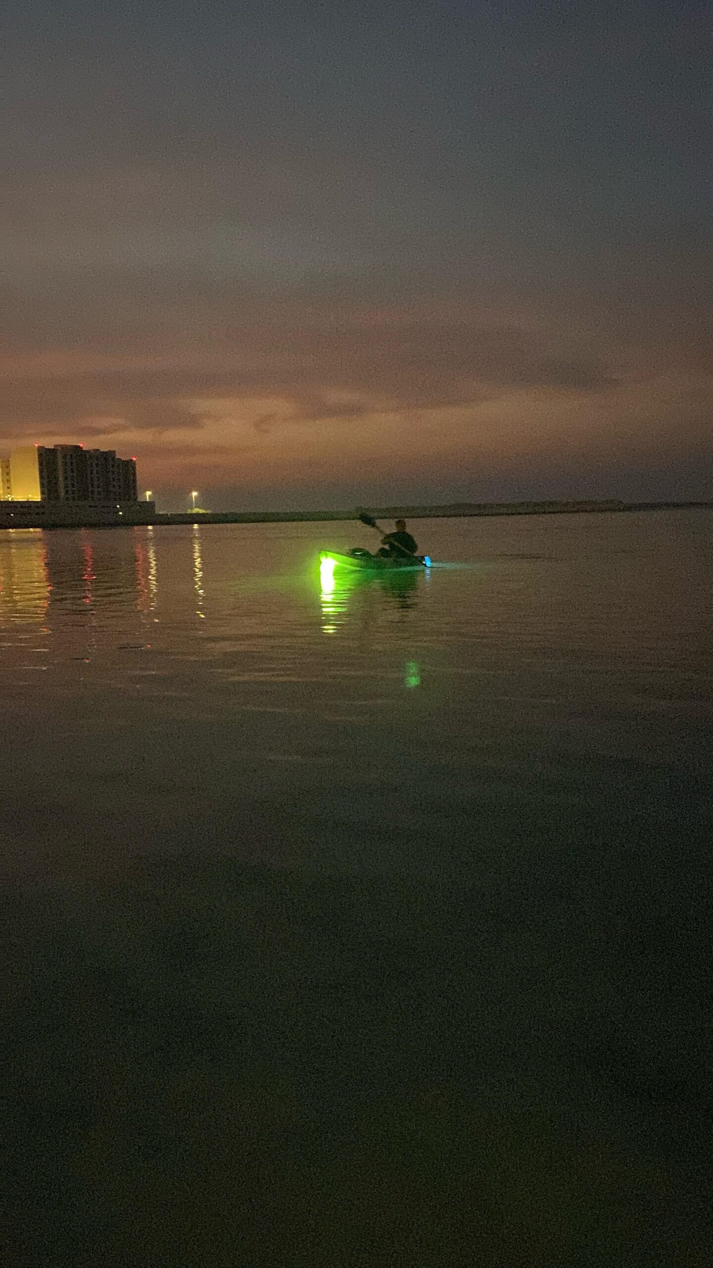 Single Kayak with LED Lights (Night Ride)