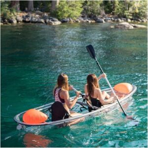Transparent Double Kayak
